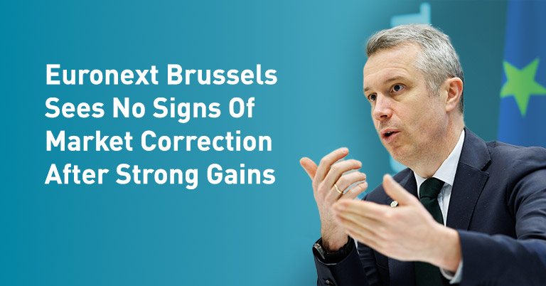 No correction after strong gains